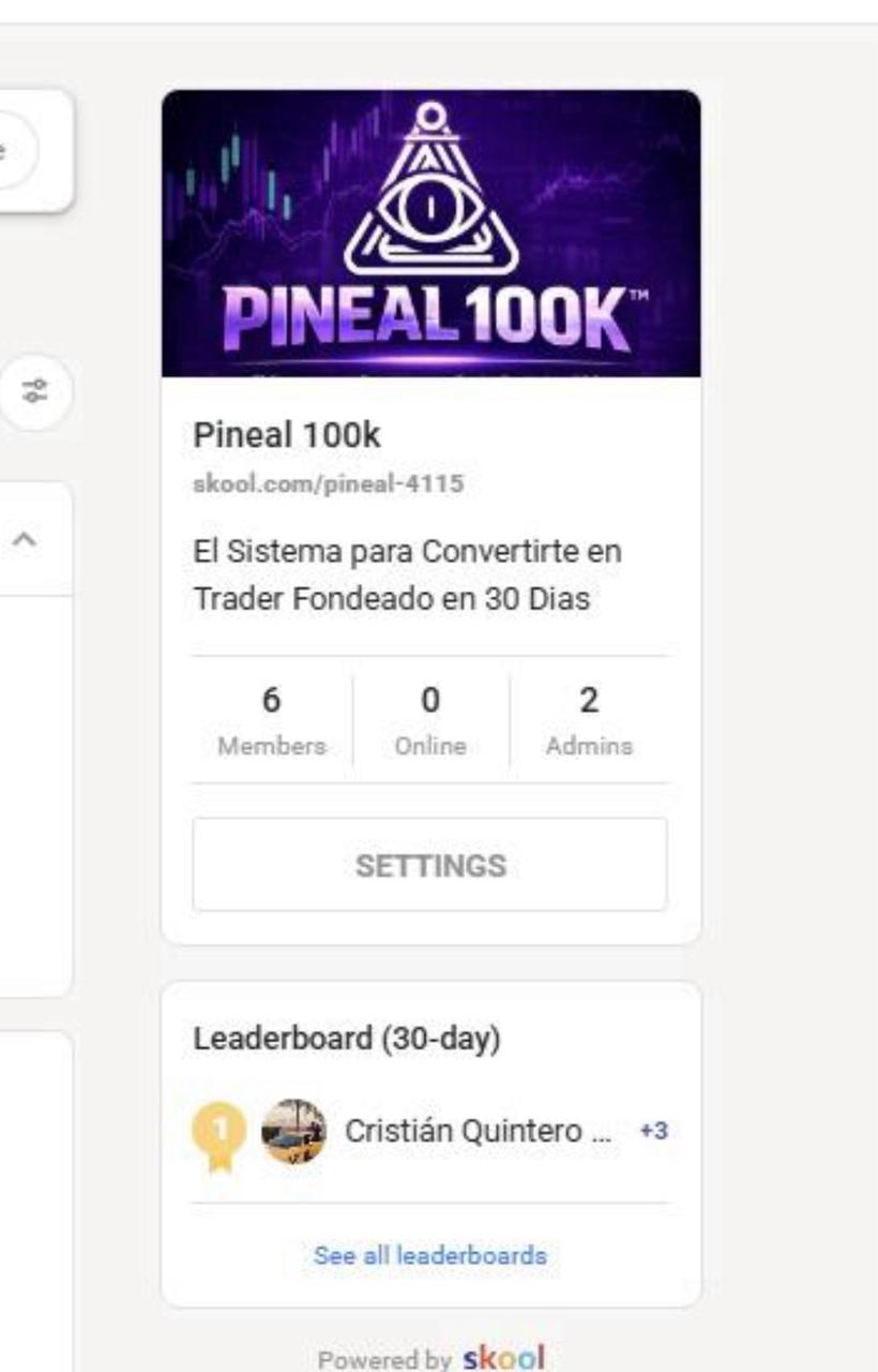 Pineal Trading antes — 6 miembros